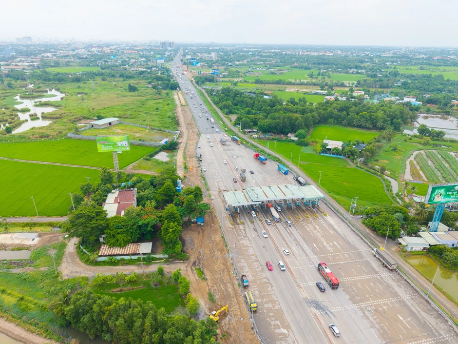 Dự án mở rộng cao tốc TPHCM - Trung Lương - Mỹ Thuận thi công cầm chừng Dự án mở rộng cao tốc TPHCM - Trung Lương - Mỹ Thuận thi công cầm chừng