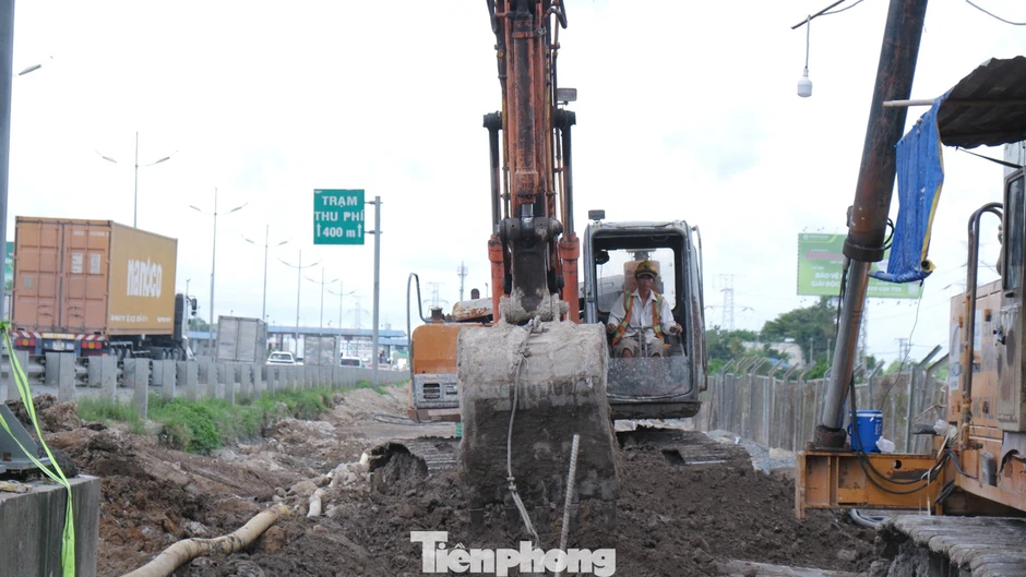 Dự án mở rộng cao tốc TPHCM - Trung Lương - Mỹ Thuận thi công cầm chừng Dự án mở rộng cao tốc TPHCM - Trung Lương - Mỹ Thuận thi công cầm chừng