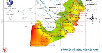 Dự báo xâm nhập mặn Nam Bộ từ 21-31/3: Cần chủ động tích trữ nước ngọt