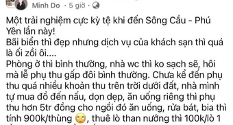 Du khách tố bị 'chặt' 900.000 đồng/thùng bia khi du lịch Sông Cầu