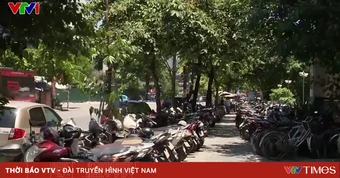 Dừng hoạt động điểm trông giữ xe trái phép khu vực ga Cát Linh
