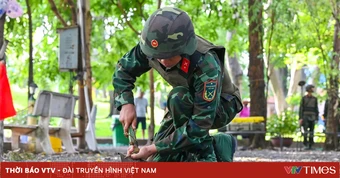 Dùng radar xuyên đất trên 2.500m² tìm kiếm hài cốt liệt sĩ tại Công viên Lê Thị Riêng