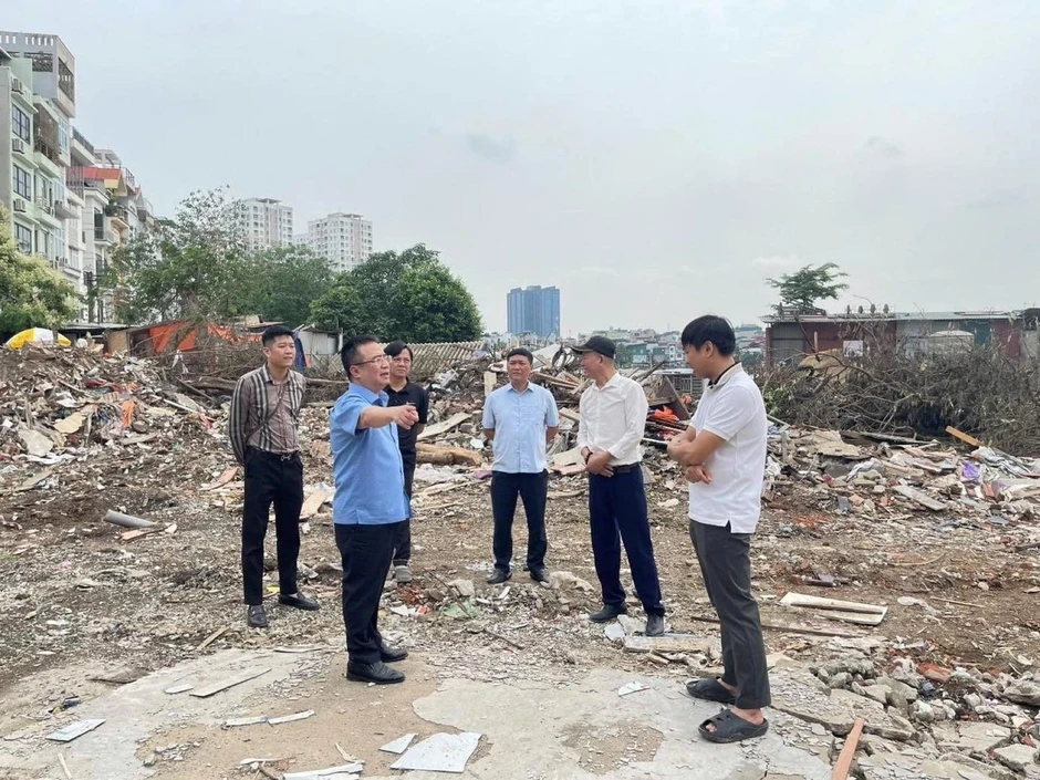 Đường Vành đai 2,5: Các phường bắt đầu bàn giao 'mặt bằng sạch' phục vụ thi công Đường Vành đai 2,5: Các phường bắt đầu bàn giao 'mặt bằng sạch' phục vụ thi công