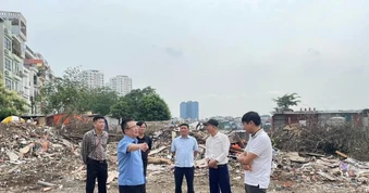 Đường Vành đai 2,5: Các phường bắt đầu bàn giao 'mặt bằng sạch' phục vụ thi công