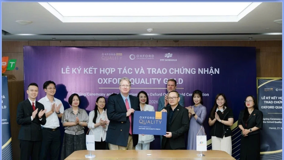 FPT Schools là hệ thống phổ thông đầu tiên tại châu Á đạt chứng nhận Oxford Quality Gold FPT Schools là hệ thống phổ thông đầu tiên tại châu Á đạt chứng nhận Oxford Quality Gold