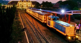 Ga Đà Lạt tăng trải nghiệm cho khách tham quan