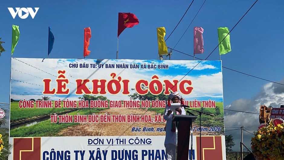 Gần 20 tỷ đồng nâng cấp tuyến đường nội đồng vùng đồng bào Chăm, Lâm Đồng Gần 20 tỷ đồng nâng cấp tuyến đường nội đồng vùng đồng bào Chăm, Lâm Đồng