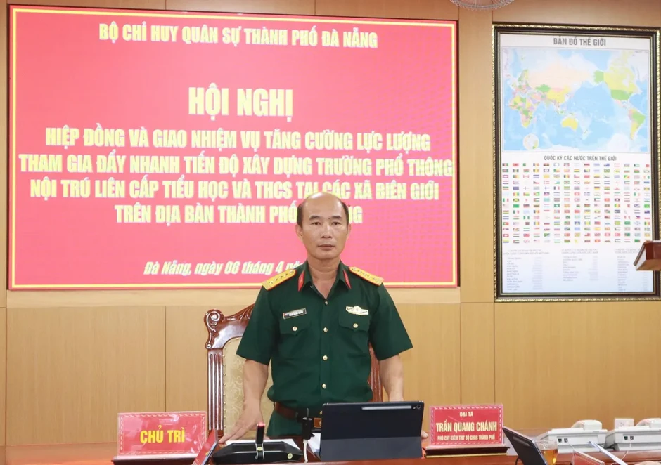 Gần 250 cán bộ, chiến sĩ hỗ trợ xây dựng trường nội trú tại các xã biên giới Đà Nẵng Gần 250 cán bộ, chiến sĩ hỗ trợ xây dựng trường nội trú tại các xã biên giới Đà Nẵng