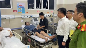 Gặp những người hùng cứu 7 người trong đám cháy tại phường Hoàng Mai