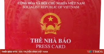 Gia hạn thẻ nhà báo kỳ hạn 2021-2025, áp dụng đến hết tháng 9/2026