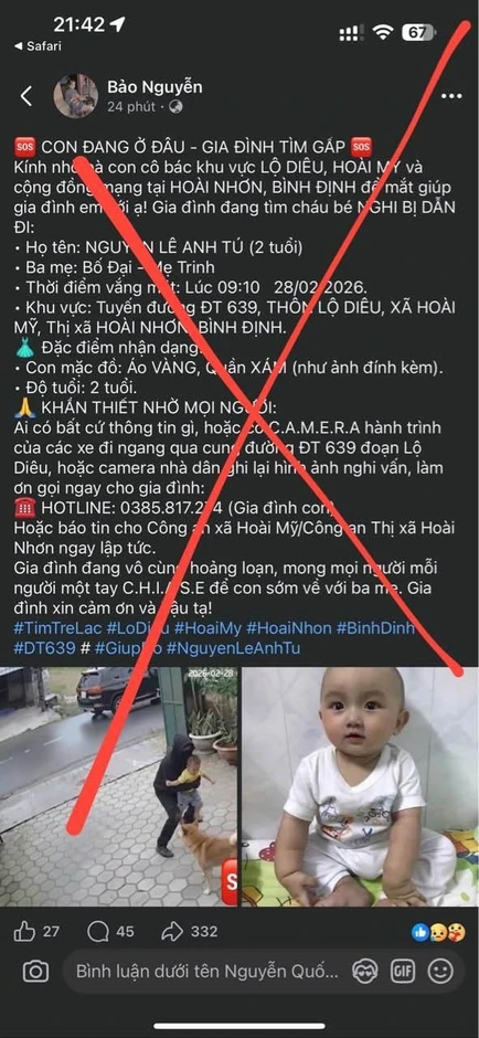 Gia Lai: Cảnh báo chiêu trò bịa tin bắt cóc trẻ em để kêu gọi từ thiện lừa đảo Gia Lai: Cảnh báo chiêu trò bịa tin bắt cóc trẻ em để kêu gọi từ thiện lừa đảo