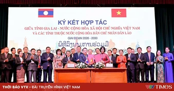 Gia Lai ký kết 4 tỉnh Nam Lào hướng tới phát triển nhiều lĩnh vực