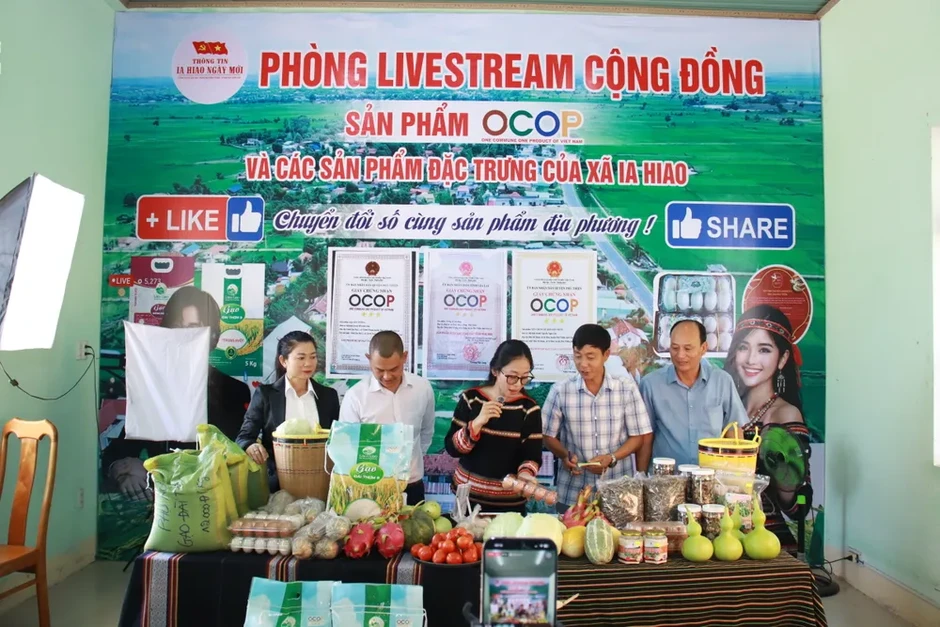 Gia Lai: Livestream bán nông sản, gây quỹ hỗ trợ 1.000 học sinh