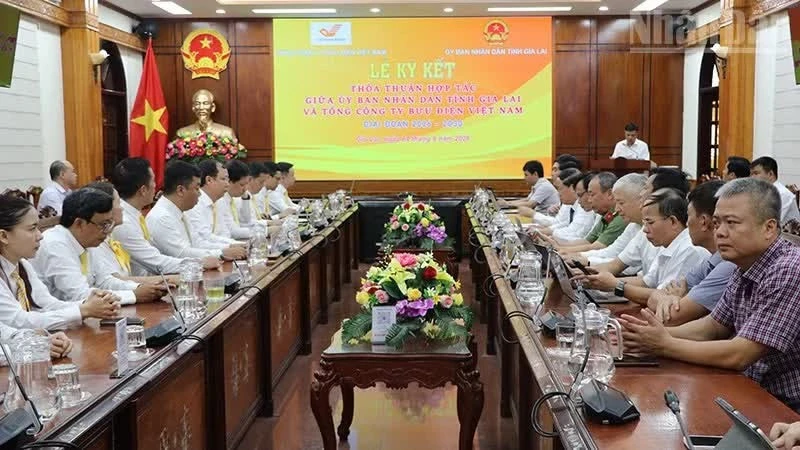 Gia Lai và Tổng Công ty Bưu điện Việt Nam ký kết thỏa thuận hợp tác toàn diện giai đoạn 2026-2030 Gia Lai và Tổng Công ty Bưu điện Việt Nam ký kết thỏa thuận hợp tác toàn diện giai đoạn 2026-2030