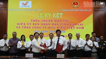 Gia Lai và Tổng Công ty Bưu điện Việt Nam ký kết thỏa thuận hợp tác toàn diện giai đoạn 2026-2030