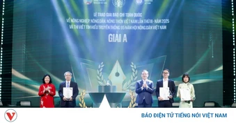 Giải báo chí toàn quốc về “tam nông” sẽ có 50 giải thưởng với 5 giải A