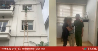 Giải cứu cháu bé tự khóa mình trong nhà, ý định trèo ra ban công tầng 3