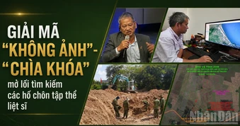Giải mã “không ảnh” - “chìa khóa” mở lối tìm kiếm các hố chôn tập thể liệt sĩ