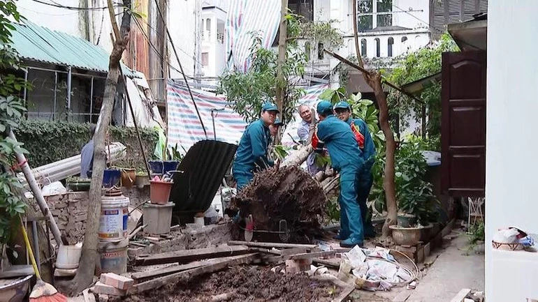 Giải phóng mặt bằng dự án đường Vành đai 2,5 đoạn Ngụy Như Kon Tum-Nguyễn Trãi vào giai đoạn nước rút Giải phóng mặt bằng dự án đường Vành đai 2,5 đoạn Ngụy Như Kon Tum-Nguyễn Trãi vào giai đoạn nước rút
