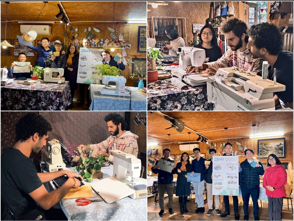 Giảng viên đại học biến rác thải thành sinh kế cho người yếu thế Giảng viên đại học biến rác thải thành sinh kế cho người yếu thế