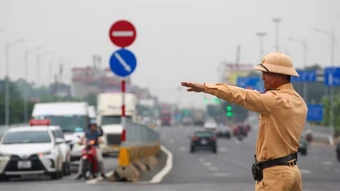 Giữ vững trật tự an toàn giao thông địa bàn Thủ đô