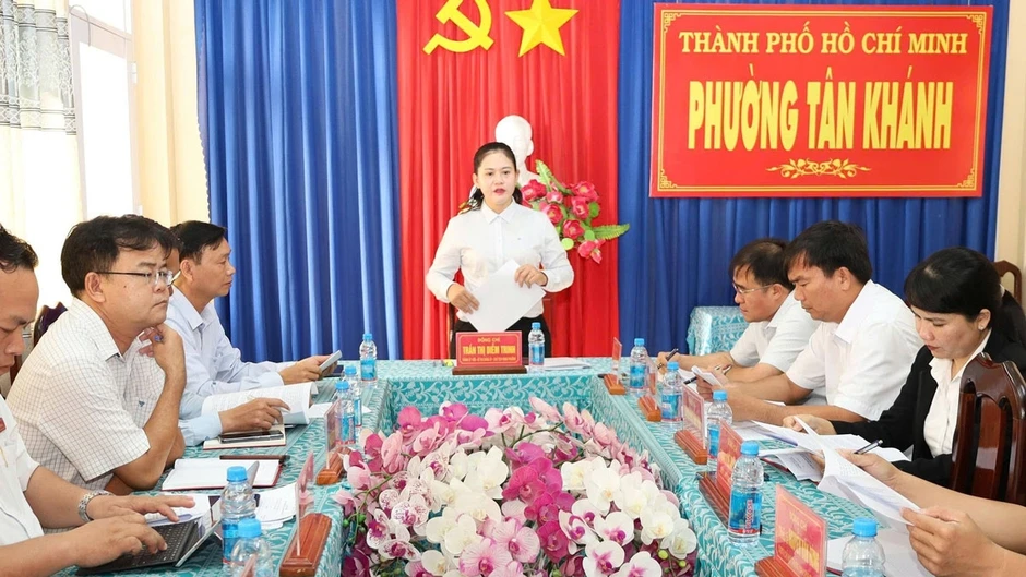 Gỡ “nút thắt” mặt bằng "siêu dự án" chống ngập tại phường Tân Khánh, TP.HCM Gỡ “nút thắt” mặt bằng "siêu dự án" chống ngập tại phường Tân Khánh, TP.HCM