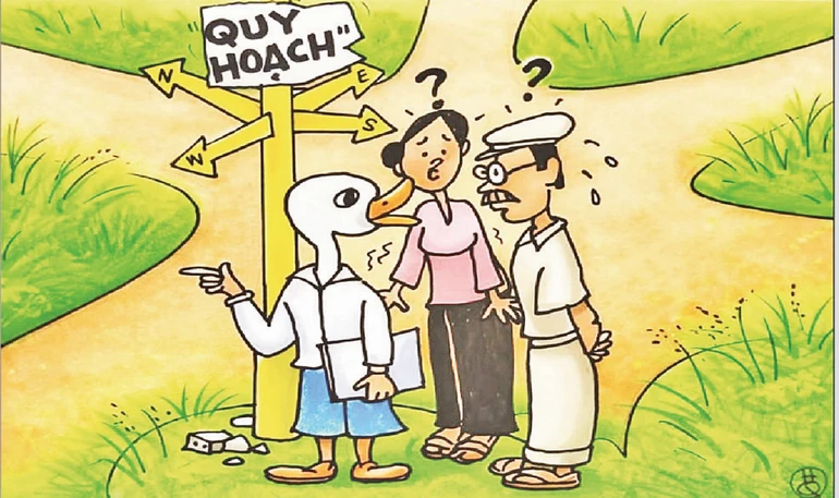 Góc biếm họa: Cảnh giác với “cơn sốt” quy hoạch Góc biếm họa: Cảnh giác với “cơn sốt” quy hoạch