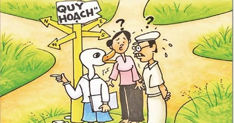 Góc biếm họa: Cảnh giác với “cơn sốt” quy hoạch