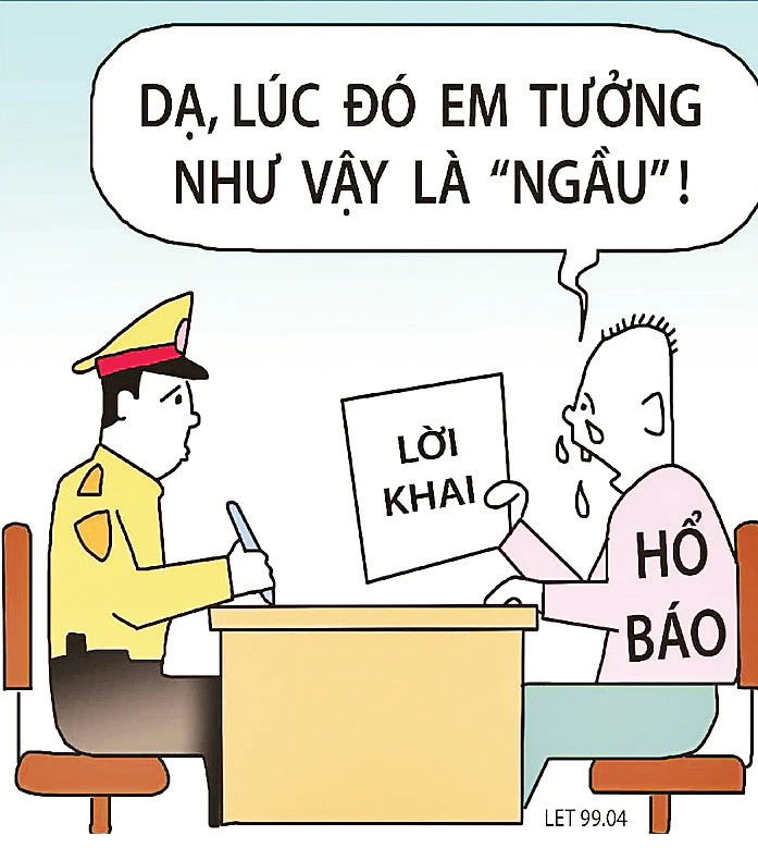 Góc biếm họa: Ngăn chặn lối sống lệch chuẩn trong giới trẻ Góc biếm họa: Ngăn chặn lối sống lệch chuẩn trong giới trẻ