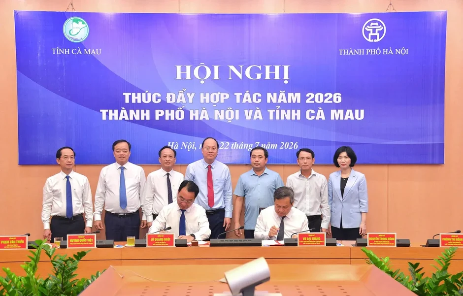 Hà Nội - Cà Mau mở rộng hợp tác toàn diện, thúc đẩy liên kết phát triển