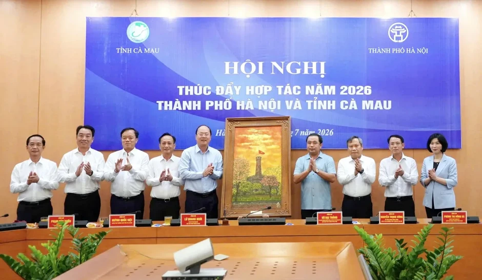 Hà Nội - Cà Mau mở rộng hợp tác toàn diện, thúc đẩy liên kết phát triển
