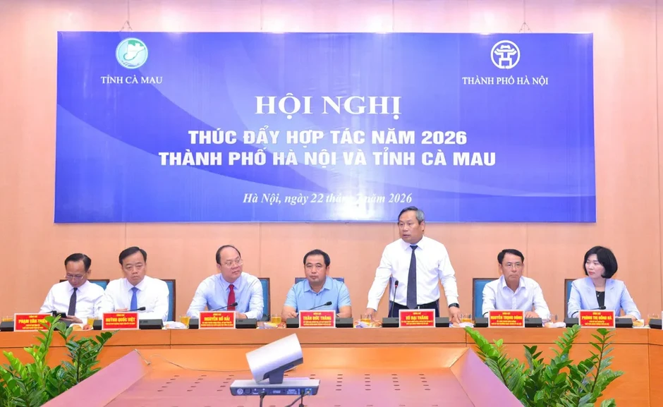 Hà Nội - Cà Mau mở rộng hợp tác toàn diện, thúc đẩy liên kết phát triển