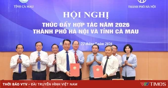 Hà Nội - Cà Mau mở rộng hợp tác toàn diện, thúc đẩy liên kết phát triển