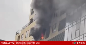 Hà Nội: Cháy căn hộ chung cư trên phố  Vương Thừa Vũ, kịp thời cứu 3 người