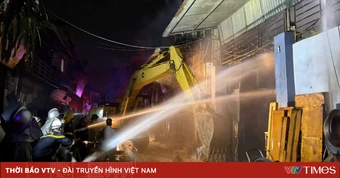 Hà Nội: Cháy nhà xưởng rộng 120m2 tại làng nghề Liên Hà