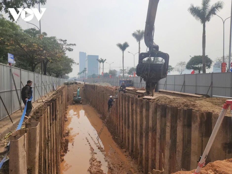 Hà Nội “chạy nước rút” loạt dự án chống ngập trước mùa mưa bão 2026 Hà Nội “chạy nước rút” loạt dự án chống ngập trước mùa mưa bão 2026