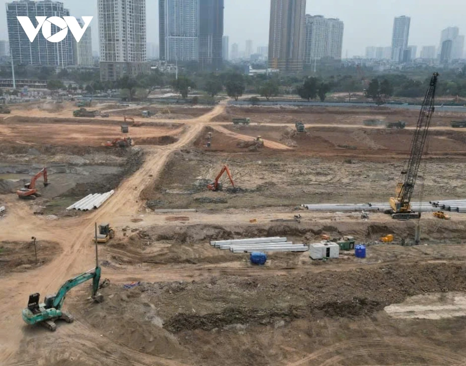 Hà Nội “chạy nước rút” loạt dự án chống ngập trước mùa mưa bão 2026 Hà Nội “chạy nước rút” loạt dự án chống ngập trước mùa mưa bão 2026