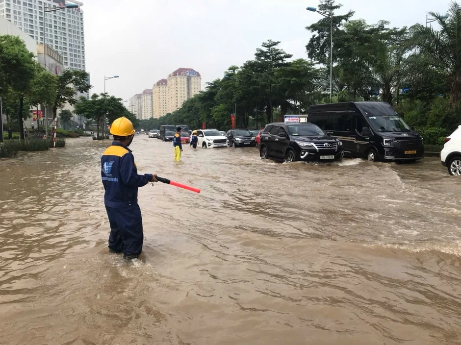 Hà Nội có thể ghi nhận tới 220 điểm úng ngập khi mưa lớn