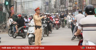 Hà Nội: CSGT kiên trì bám trụ "điểm nóng" các công trường trọng điểm
