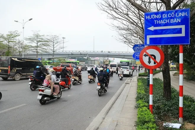 Hà Nội điều chỉnh giao thông cửa ngõ phía Đông để thi công hầm chui Hà Nội điều chỉnh giao thông cửa ngõ phía Đông để thi công hầm chui