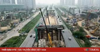 Hà Nội điều chỉnh giao thông trên Đại lộ Thăng Long để thi công nút giao Vành đai 3,5
