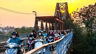 Hà Nội điều chỉnh phân luồng giao thông cầu Long Biên phục vụ thi công sửa chữa