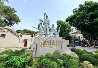 Hà Nội dự kiến di dời tượng đài “Quyết tử để Tổ quốc quyết sinh” tại khuôn viên đền Bà Kiệu