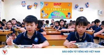 Hà Nội hỗ trợ bữa ăn bán trú học sinh tiểu học cao nhất 40.000 đồng/học sinh/ngày