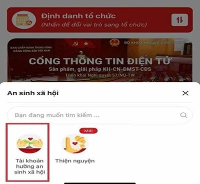 Hà Nội hướng dẫn tích hợp tài khoản hưởng an sinh xã hội trên VNeID Hà Nội hướng dẫn tích hợp tài khoản hưởng an sinh xã hội trên VNeID