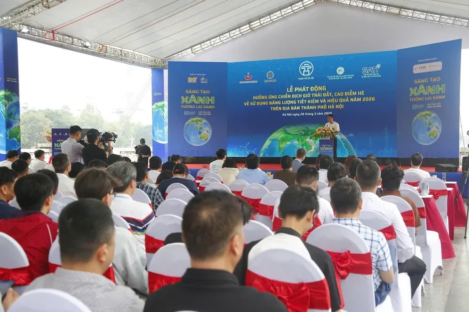 Hà Nội hưởng ứng chiến dịch Giờ Trái đất