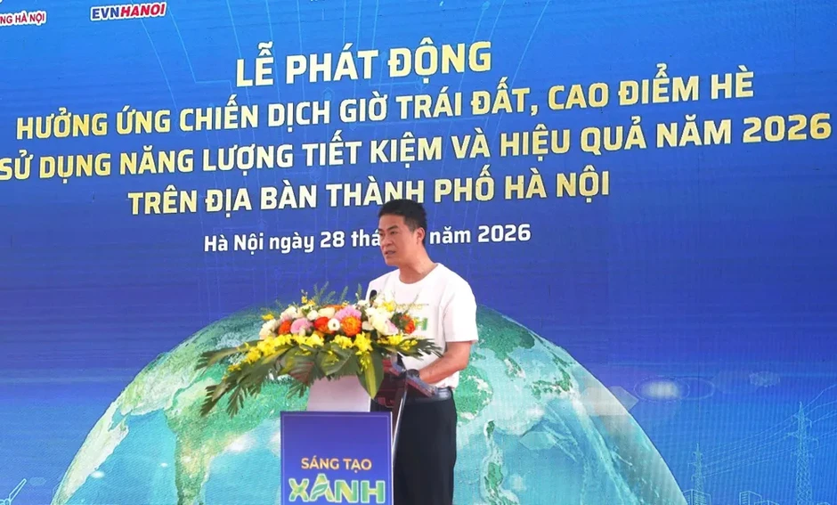 Hà Nội hưởng ứng chiến dịch Giờ Trái đất