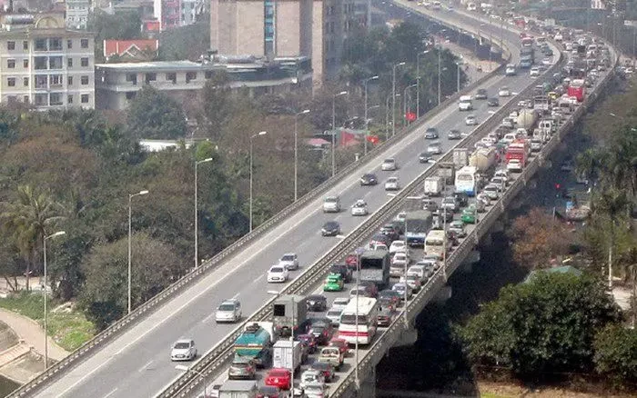 Hà Nội khắc phục tình trạng xô lệch một số gối cầu trên đường Vành đai 3 trên cao Hà Nội khắc phục tình trạng xô lệch một số gối cầu trên đường Vành đai 3 trên cao