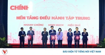 Hà Nội khai trương nền tảng điều hành tập trung hai cấp