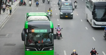 Hà Nội: Khoảng 130.000 lượt khách được miễn phí vé xe buýt trong Vành đai 1
